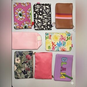 ✨ Assorted Makeup & Cosmetic Pouches | Mixed Styles & Prints | Bundle Lot